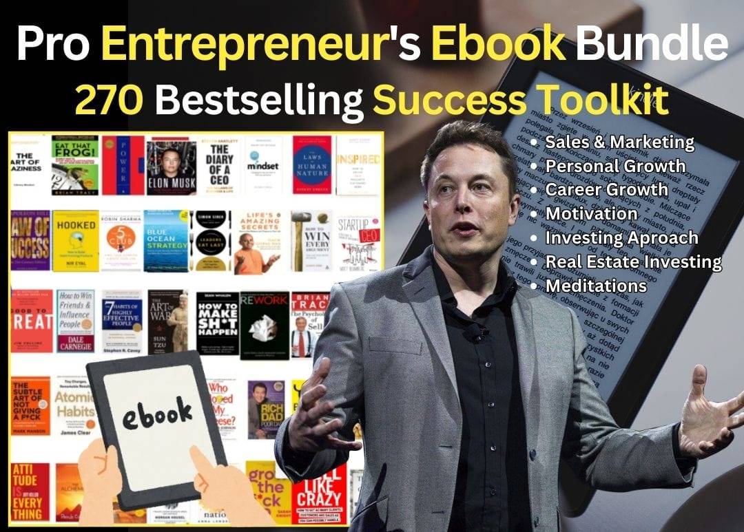 Entrepreneur's Ebook Bundle (270 Bestselling Success Toolkit) 1 Entrepreneur's Ebook Bundle (270 Bestselling Success Toolkit)