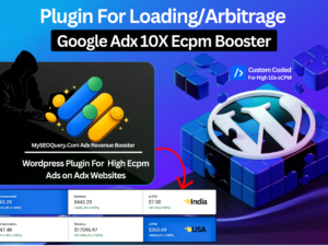Adx High eCPM Wordpress Plugin (Boost eCPM 10X)